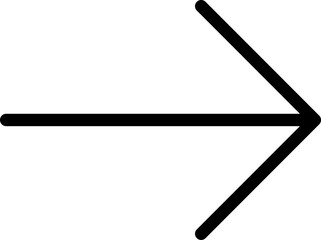 Leinwandbilder - arrow icon. Simple thin line, outline vector of Arrows icons for UI and UX, website or mobile application on white background