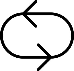 Poster - arrow circle vector icon