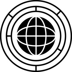 Poster - big, business vector icon
