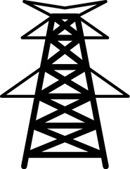 Poster - Electricity vector icon