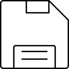 Poster - hardware, micro card vector icon