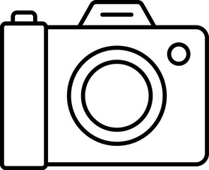 Poster - History, camera vector icon
