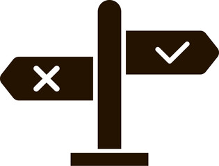 Leinwandbilder - arrows, direction vector icon