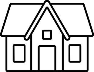 Poster - house vector icon