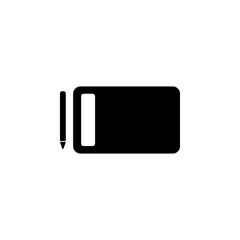 Poster - Graphics tablet vector icon
