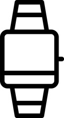 Poster - smartwatch vector icon