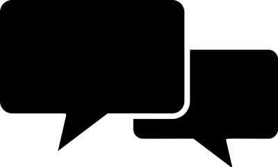 Poster - Dialogue vector icon