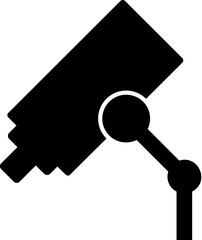 Poster - Camera, video icon. Simple glyph vector of universal set icons for UI and UX, website or mobile application on white background