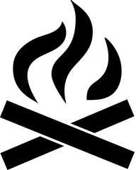 Poster - fire, fire vector icon