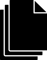 Poster - group of files vector icon