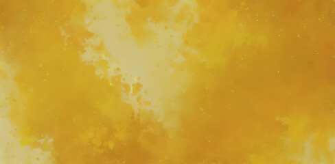 Wall Mural - Yellow Grunge Wall Texture Background