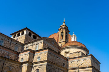 Wall Mural - Basilica di San Lorenzo Saint Lawrence in Florence, Italy.