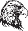 Eagle Head icon, eagle logo, American eagle, Illustration SVG Vector