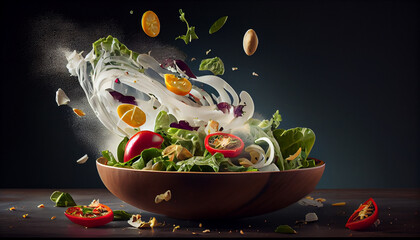 Wall Mural - salad