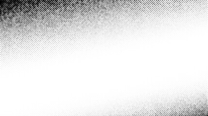 Poster - Halftone background frame. Comic halftone pop art texture. White and black abstract wallpaper. Retro noise vector backdrop