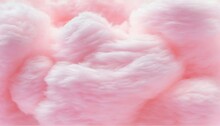 4K Resolution Or Higher, Colorful Pink Fluffy Cotton Candy Background. Generative AI Technology