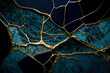 © waichi2013th - marble texture with natural pattern. Marble abstract background. illustration for Banner, invitation, wallpaper. Generative AI
