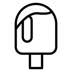 Poster - Vector Design Popsicle Icon Style