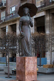 Fototapeta Krajobraz - hundreds of different sculptures can be seen in budapest