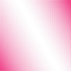 Canvas Print - pattern with pink dots