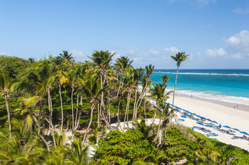 Canvas Print - Crane Beach in Barbados