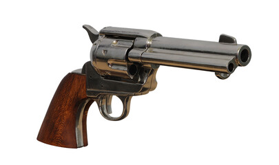 Wall Mural - old west revolver , gunfighter revolver
