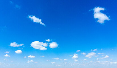 Wall Mural - clouds in the blue sky