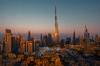 © Airpixelsmedia - Capturing the Majestic Sunrise at Burj Khalifa: A Stunning Landscape Shot