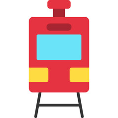 Poster - Train  Icon