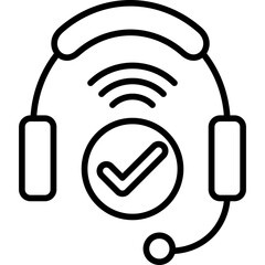 Sticker - Headphones Icon