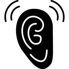 Sticker - Listen Icon