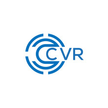 CVR Letter Logo Design. CVR Creative Initial Letter Logo Concept. CVR Letter Design
