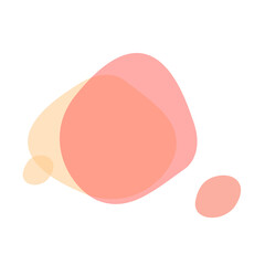 Poster - abstract trendy shape element