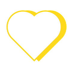 Poster - 3D love symbol