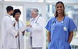 © Duther T/peopleimages.com - Woman, portrait or nurse in hospital internship, about us or medical collaboration for medicine treatment, trust or life insurance. Smile, happy or healthcare worker and doctors diversity in teamwork