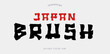 minoru, the Japanese or Chinese style font with grunge distressed texture font