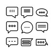 © kamal az zahra - message icon or logo isolated sign symbol vector illustration - high quality black style vector icons