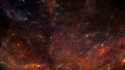 Wall Mural - Burning forge of stars nebula - sci-fi nebula - good for gaming and sci-fi related content