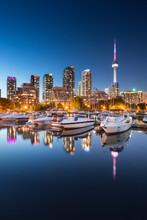 Downtown Toronto Harbour And Skyline