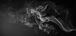© Abdul Qaiyoom - Black And White Abstract Smoke Motion Background.