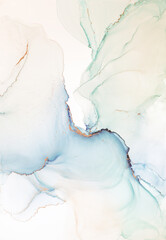  Abstract liquid painting background alcohol ink technique. the abstract ocean includes swirls of marble or ripples of agate. Luxurious fluid painting.