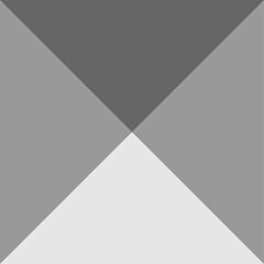 Poster - Pyramid in Top or Aerial View Symbolic Illustration. Vector Image.