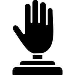 Poster - Hand Icon