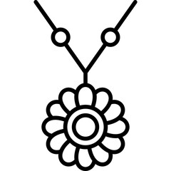 Poster - Necklace Icon