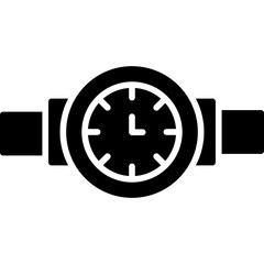 Canvas Print - Wristwatch Icon