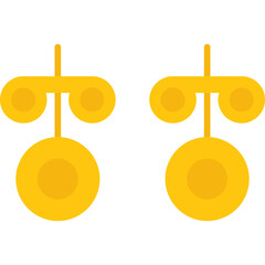 Poster - Stud Earrings Icon