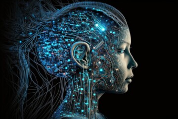 world all of humans succeed with neuralink device. humans are very intelligent, generative ai