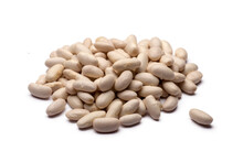 Pile Of  White Beans Isolated, Png File