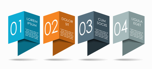 Infographic design template with place for your data. Vector illustration.