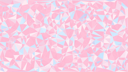 Wall Mural - abstract geometric pattern. random triangle shapes design for background, banner or web template. cu